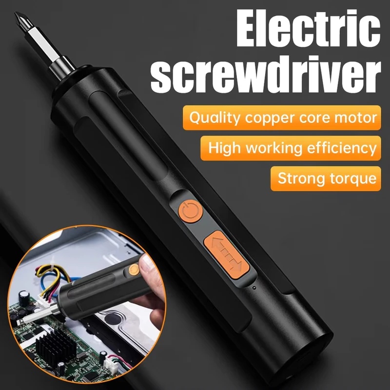 Electric Screwdriver Rechargeable Usb - Destornillador Eléctrico Inalámbrico Recargable, Potente Atornillador