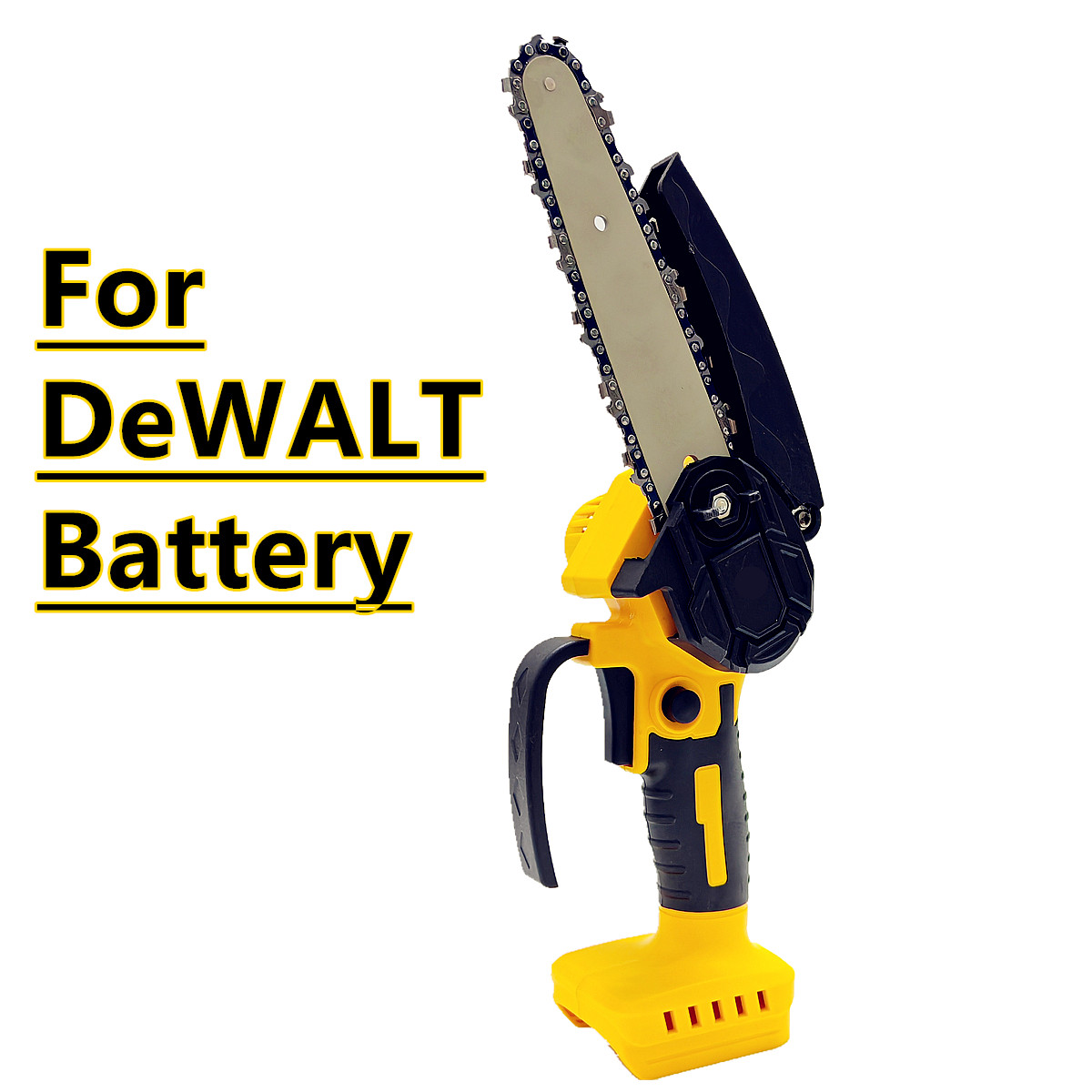 Mini Electric Chainsaw 6 Inch - Ajuste para DeWALT, motosierra inalámbrica con