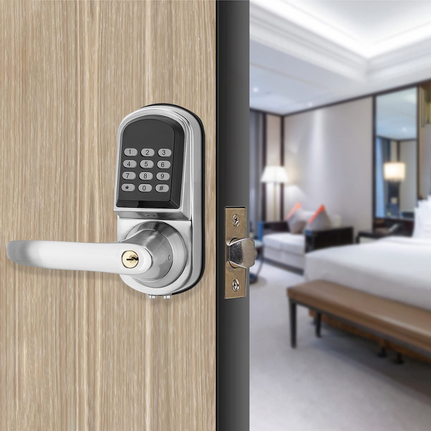 Hardware - Cerradura Digital para Puerta con Manija