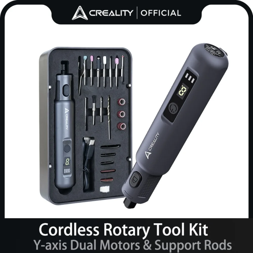Cordless Rotary Tool Kit Accessories - Creality-Kit de herramientas rotativas inalámbricas, 6