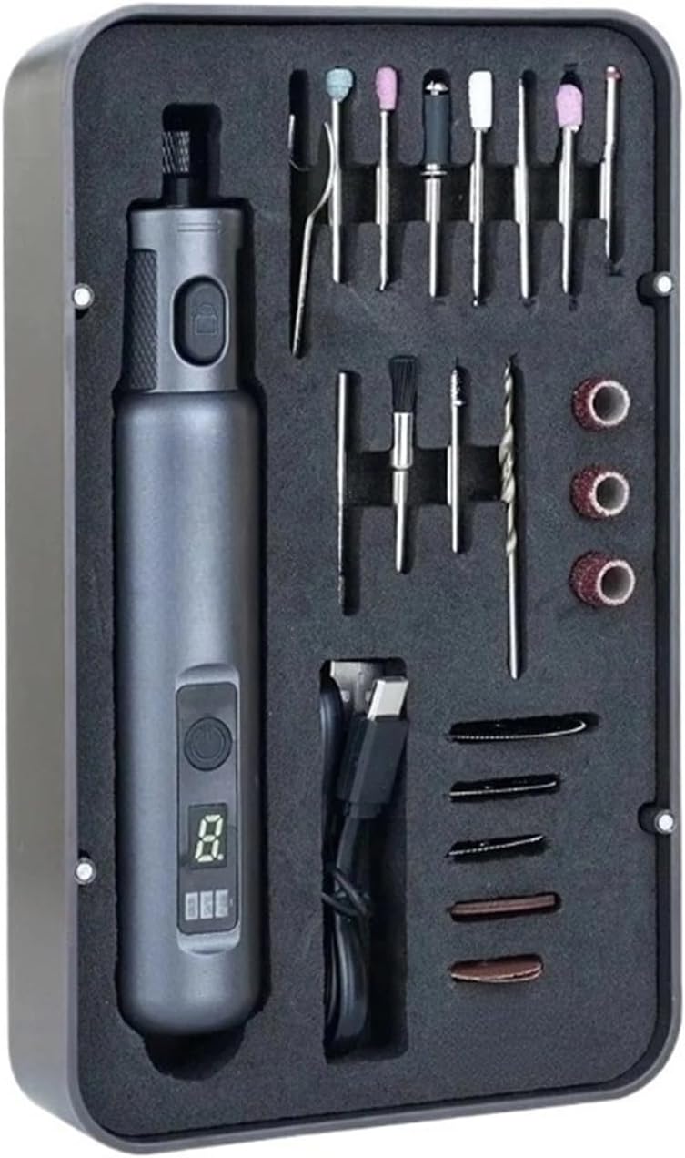 Cordless Rotary Tool Kit Accessories - Kit de Herramienta Rotatoria Inalámbrica Multifuncional,