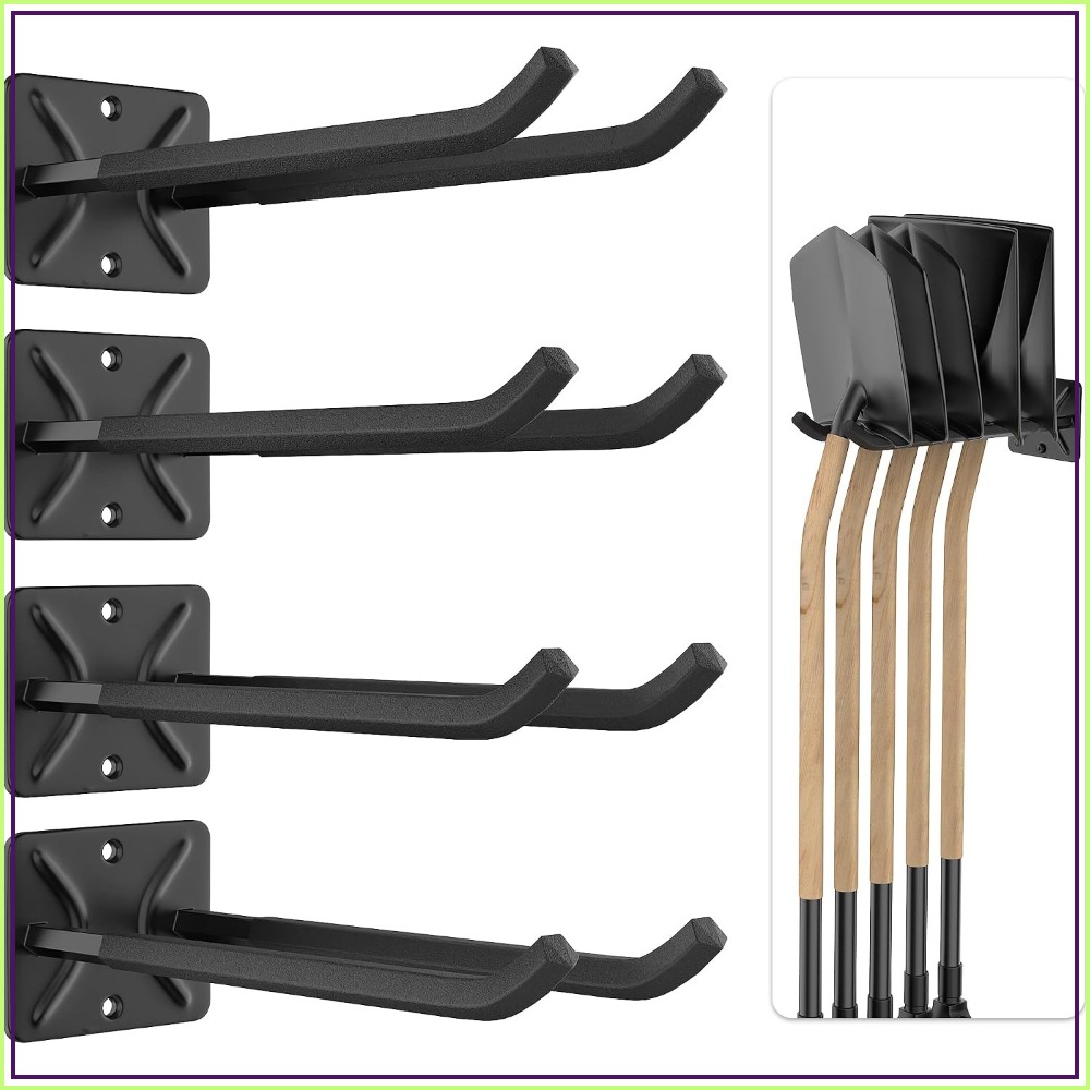 Garden Tools - Ganchos de almacenamiento resistentes para garaje,