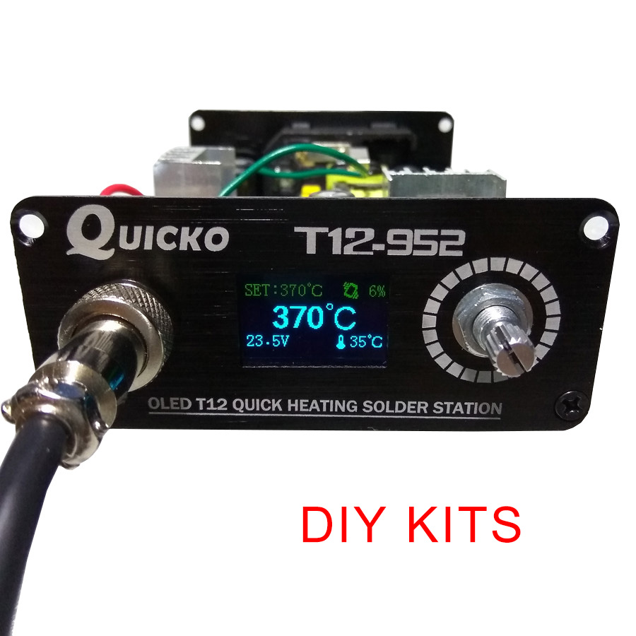 Digital Soldering Station T12 - Estación de soldadura T12 STC-OLED, kits