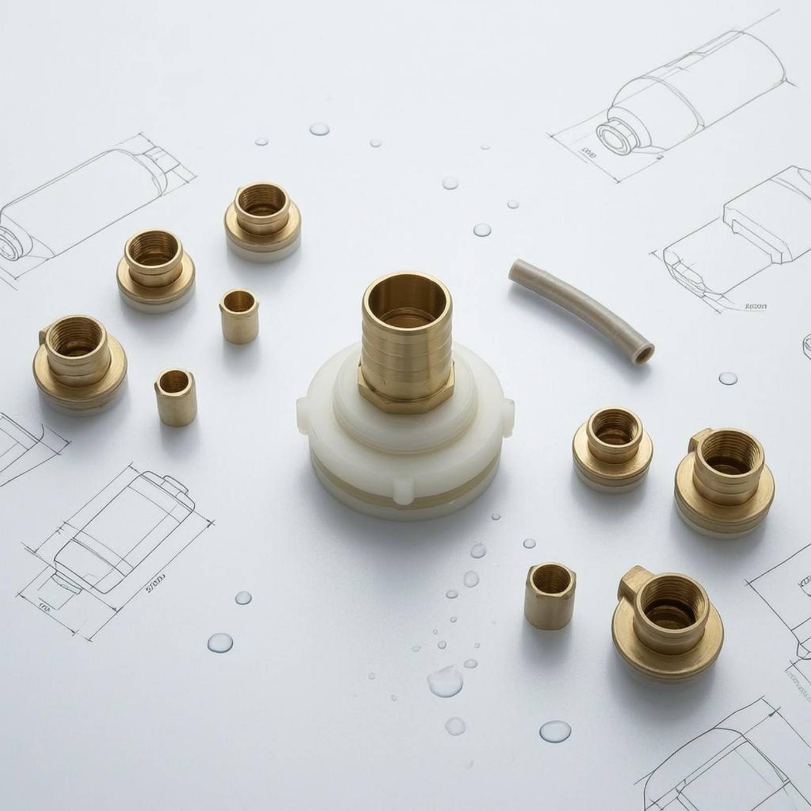 Adaptador de latón para mangue - Plumbing reseña y precio