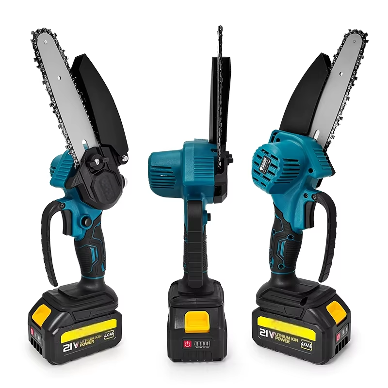Minisierra eléctrica de iones  - Mini Electric Chainsaw 6 Inch reseña y precio