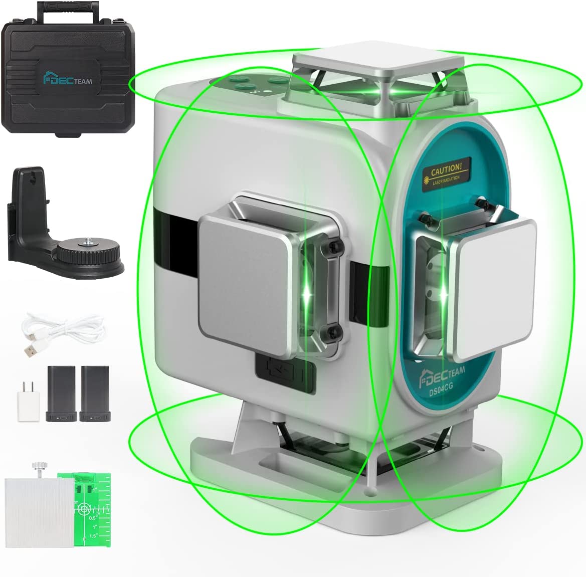Nivel Láser Autonivelante DS04 - Laser Level 16 Lines 4D Green reseña y precio