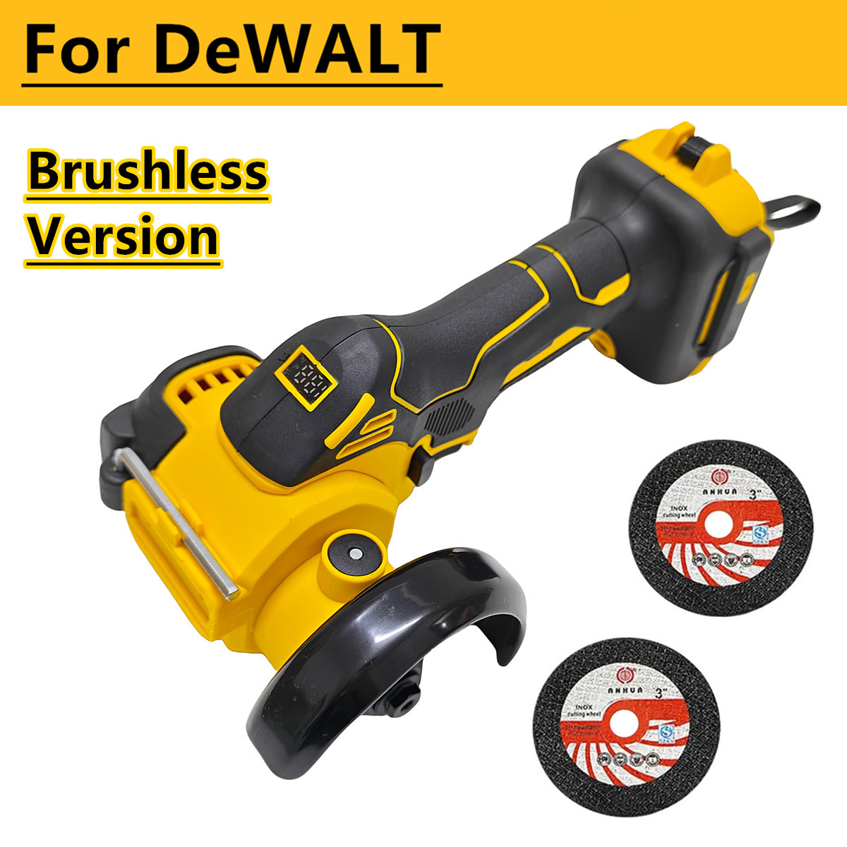Amoladora angular sin escobill - Brushless Angle Grinder Battery Powered reseña y precio
