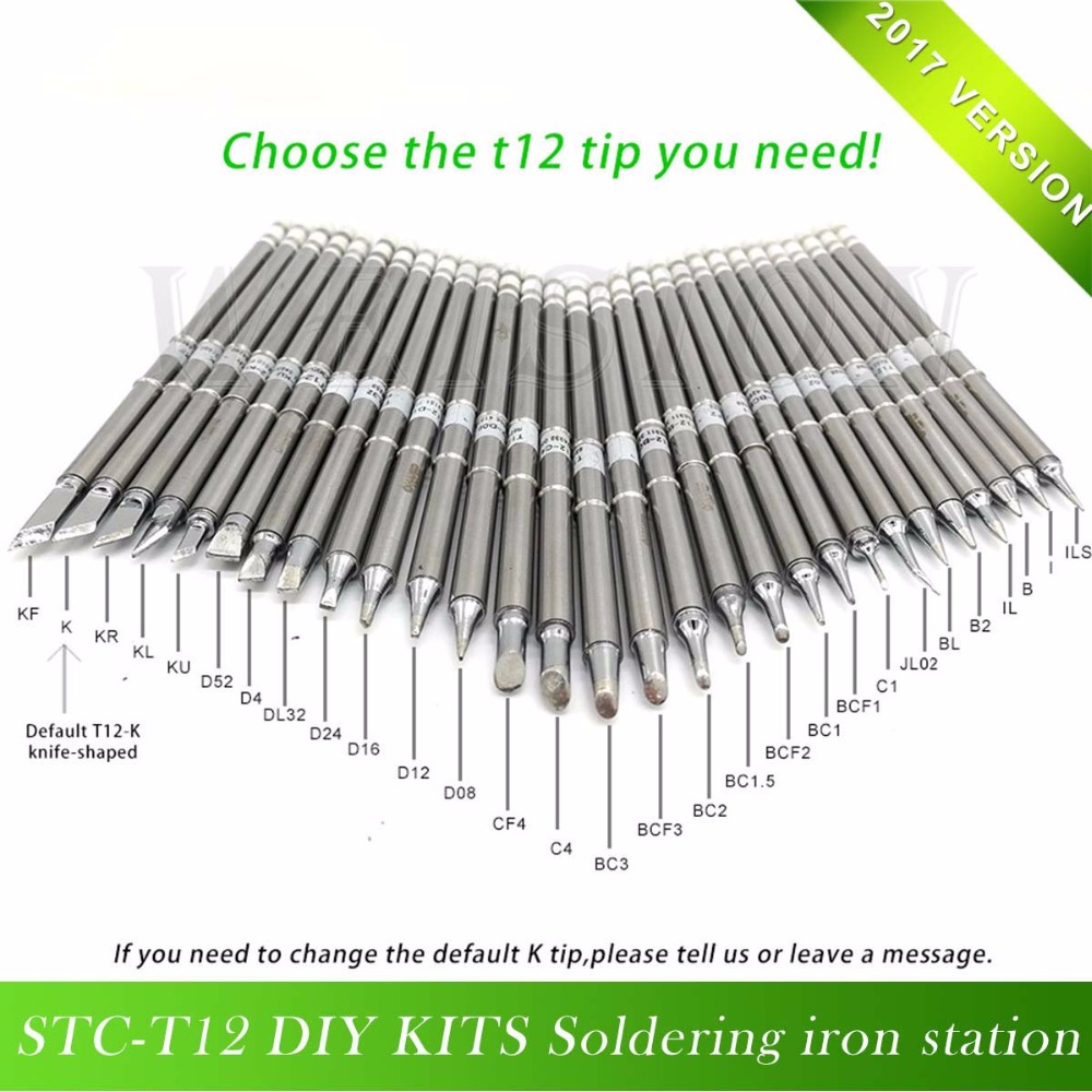 Kits de bricolaje de hierro pa - Digital Soldering Station T12 reseña y precio
