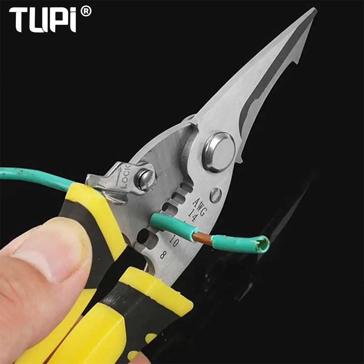 Alicates de electricista TUPI  - Automatic Wire Stripper Cutter reseña y precio