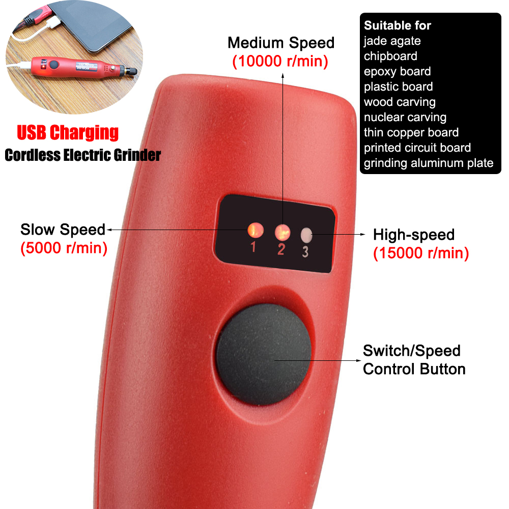 NEWACALOX-Kit de herramientas  - Cordless Rotary Tool Kit Accessories reseña y precio