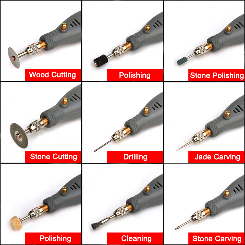 NEWACALOX-Kit de herramientas  - Cordless Rotary Tool Kit Accessories reseña y precio