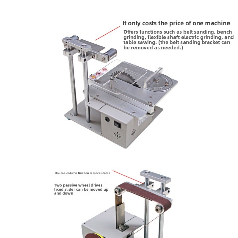 Sierra de mesa multifuncional  - Mini Table Saw For Woodworking reseña y precio