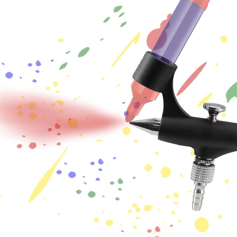 Aerógrafo pequeño para rotulad - Airbrush Kit With Mini Compressor reseña y precio