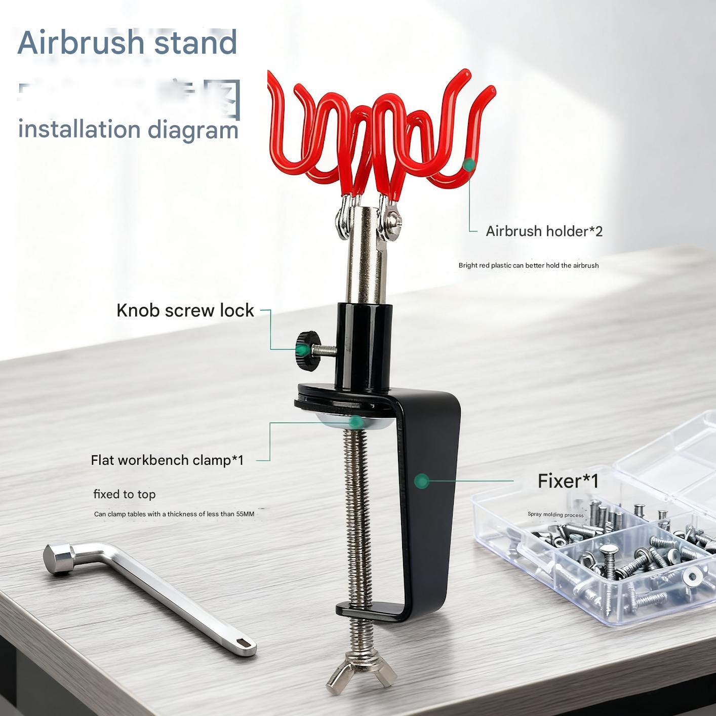 Soporte de Gravedad para Aeróg - Airbrush Kit With Mini Compressor reseña y precio