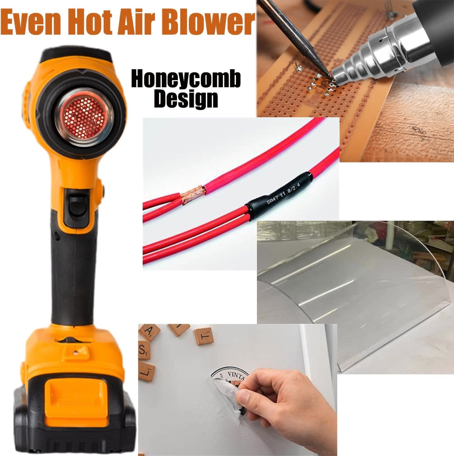Pistola de calor inalámbrica p - Cordless Heat Gun For Shrink Tubing reseña y precio