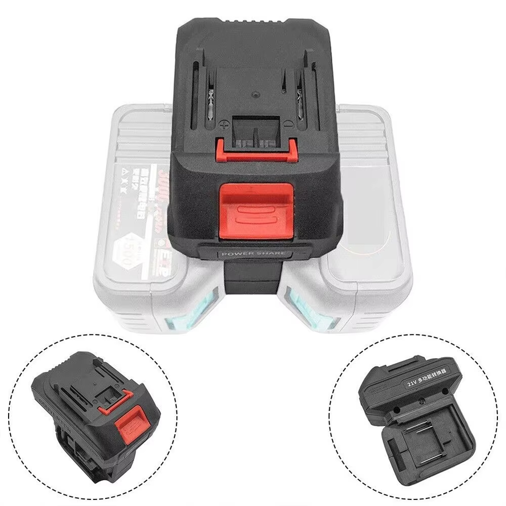 Convertidor de batería 2 en 1  - Brushless Cordless Electric Drill 18V reseña y precio