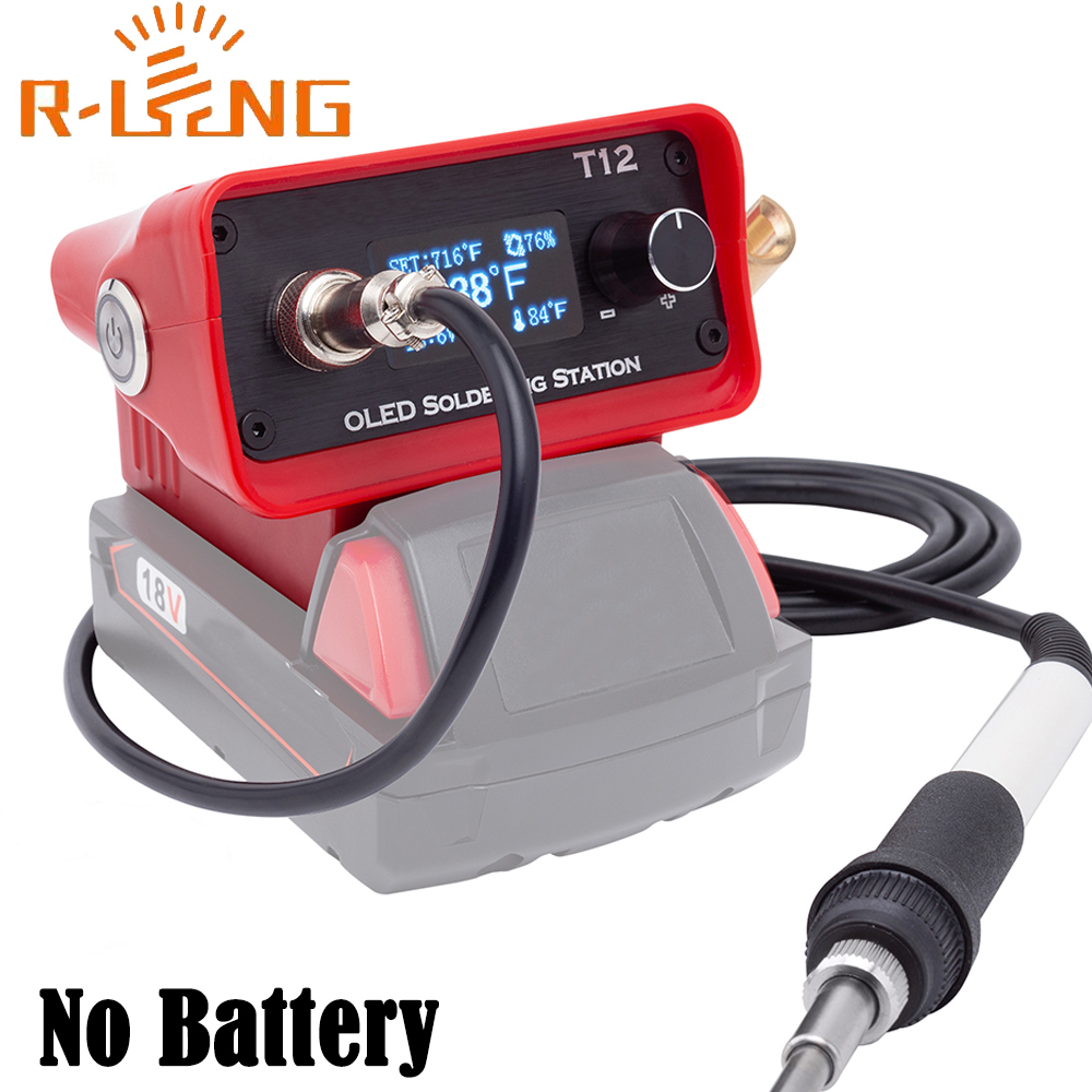 Estación de soldadura de hierr - Digital Soldering Station T12 reseña y precio