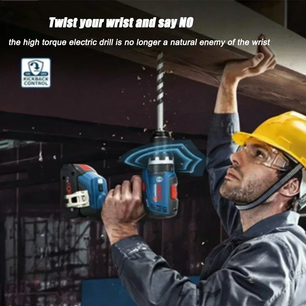 Taladro Inalámbrico Bosch GSR  - Brushless Cordless Electric Drill 18V reseña y precio