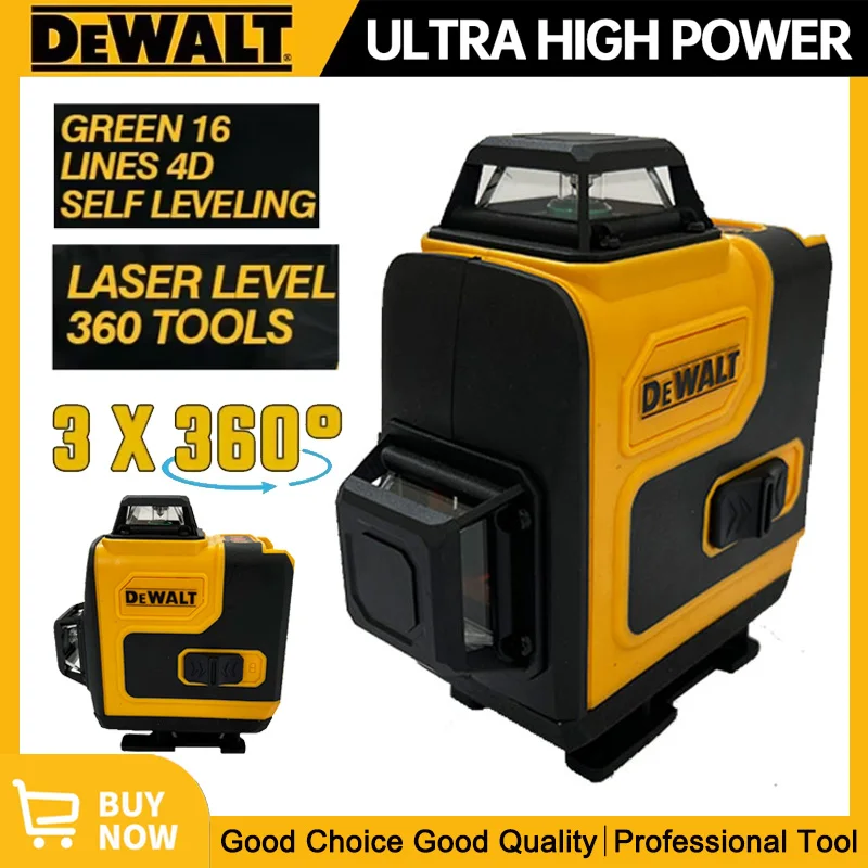 Nivel Láser Dewalt 360 Verde,  - Laser Level 16 Lines 4D Green reseña y precio