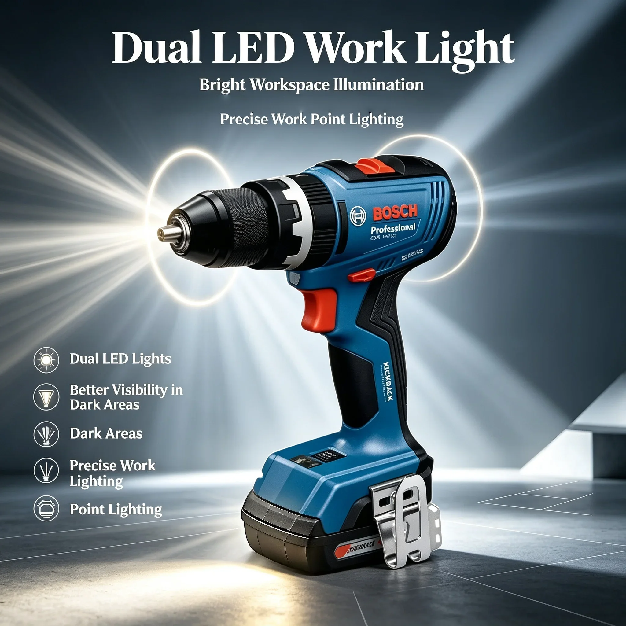 BOSCH GSB 18V-65 Taladro/Atorn - Brushless Cordless Electric Drill 18V reseña y precio
