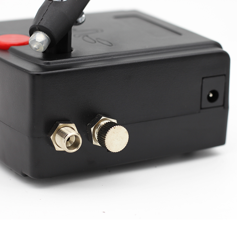 Aerógrafo con pistola pulveriz - Airbrush Kit With Mini Compressor reseña y precio