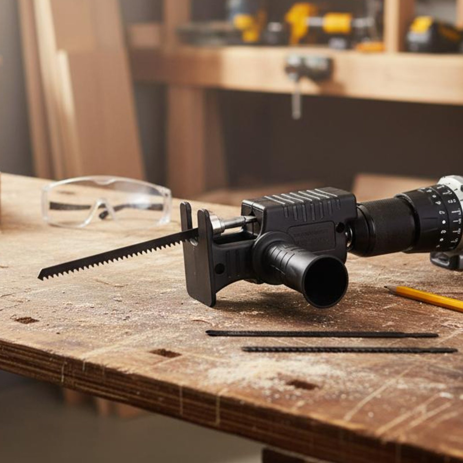 Adaptador de taladro a sierra  - Reciprocating Saw Attachment Drill reseña y precio