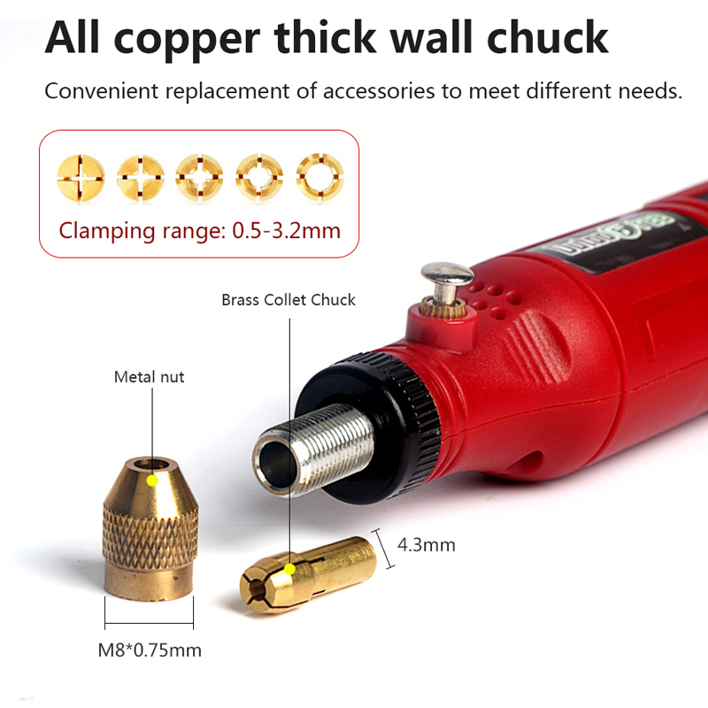 Mini taladro inalámbrico de 3, - Cordless Rotary Tool Kit Accessories reseña y precio