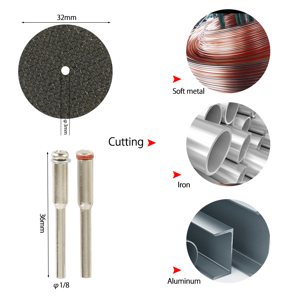 Juego de 32 Discos de Corte de - Reciprocating Saw Attachment Drill reseña y precio