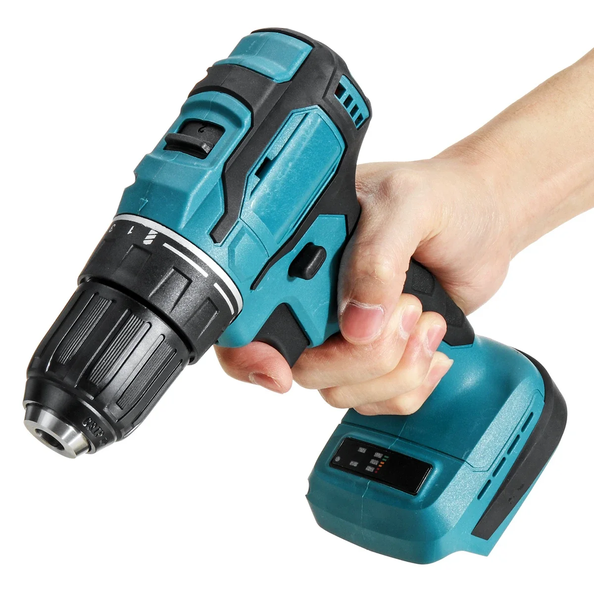 Taladro eléctrico de 18V, 90N. - Brushless Cordless Electric Drill 18V reseña y precio