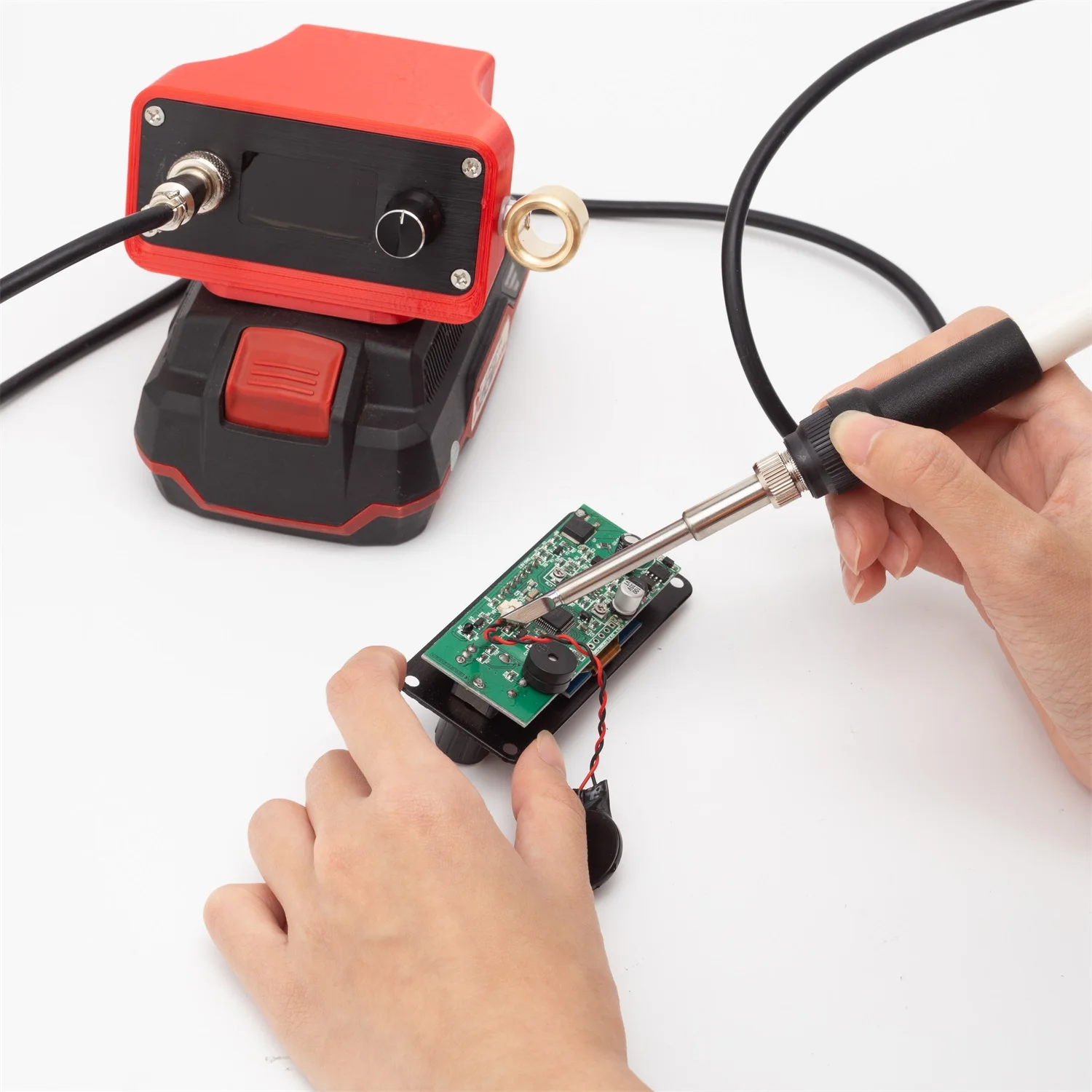 Soldador eléctrico Digital T12 - Digital Soldering Station T12 reseña y precio