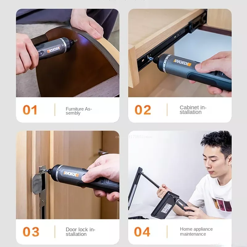 Juego de destornilladores eléc - Electric Screwdriver Rechargeable Usb reseña y precio