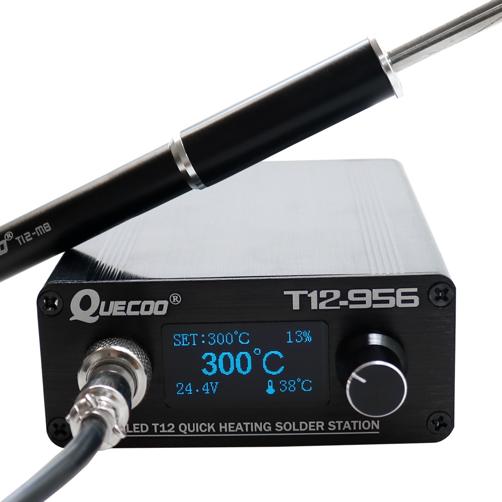 Estación Digital de soldadura  - Digital Soldering Station T12 reseña y precio