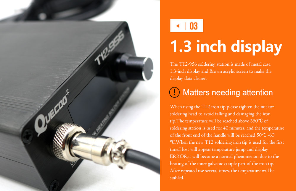 Estación Digital de soldadura  - Digital Soldering Station T12 reseña y precio