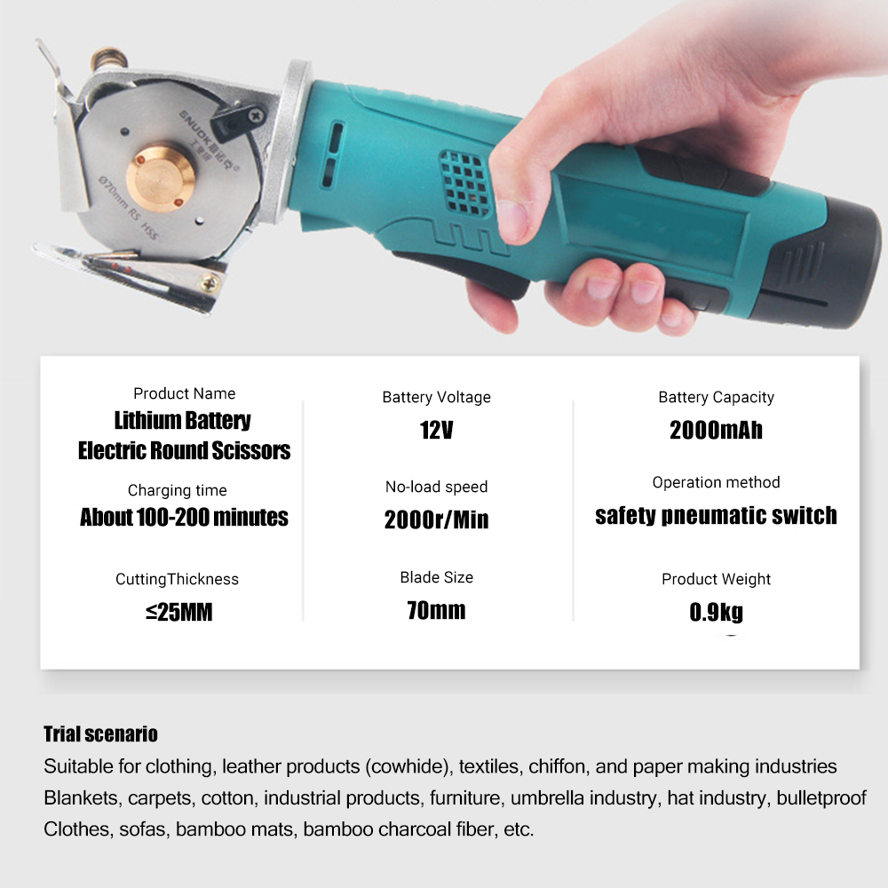 Tijeras redondas eléctricas in - Cordless Rotary Tool Kit Accessories reseña y precio