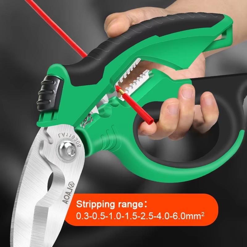 LAOA-tijeras de electricista,  - Automatic Wire Stripper Cutter reseña y precio