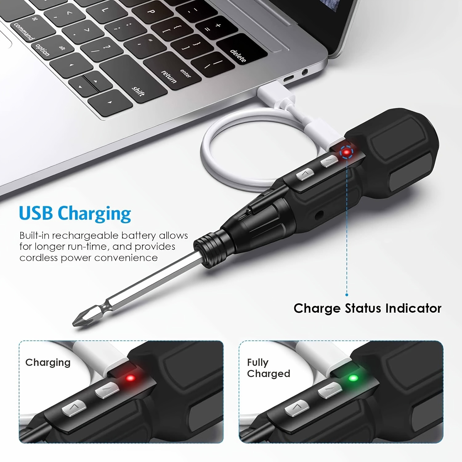 Destornillador Eléctrico Recar - Electric Screwdriver Rechargeable Usb reseña y precio